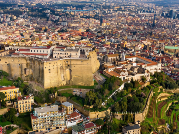 Vendere casa al Vomero: vista aerea del quartiere