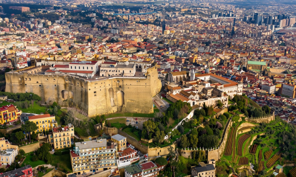 Vendere casa al Vomero: vista aerea del quartiere